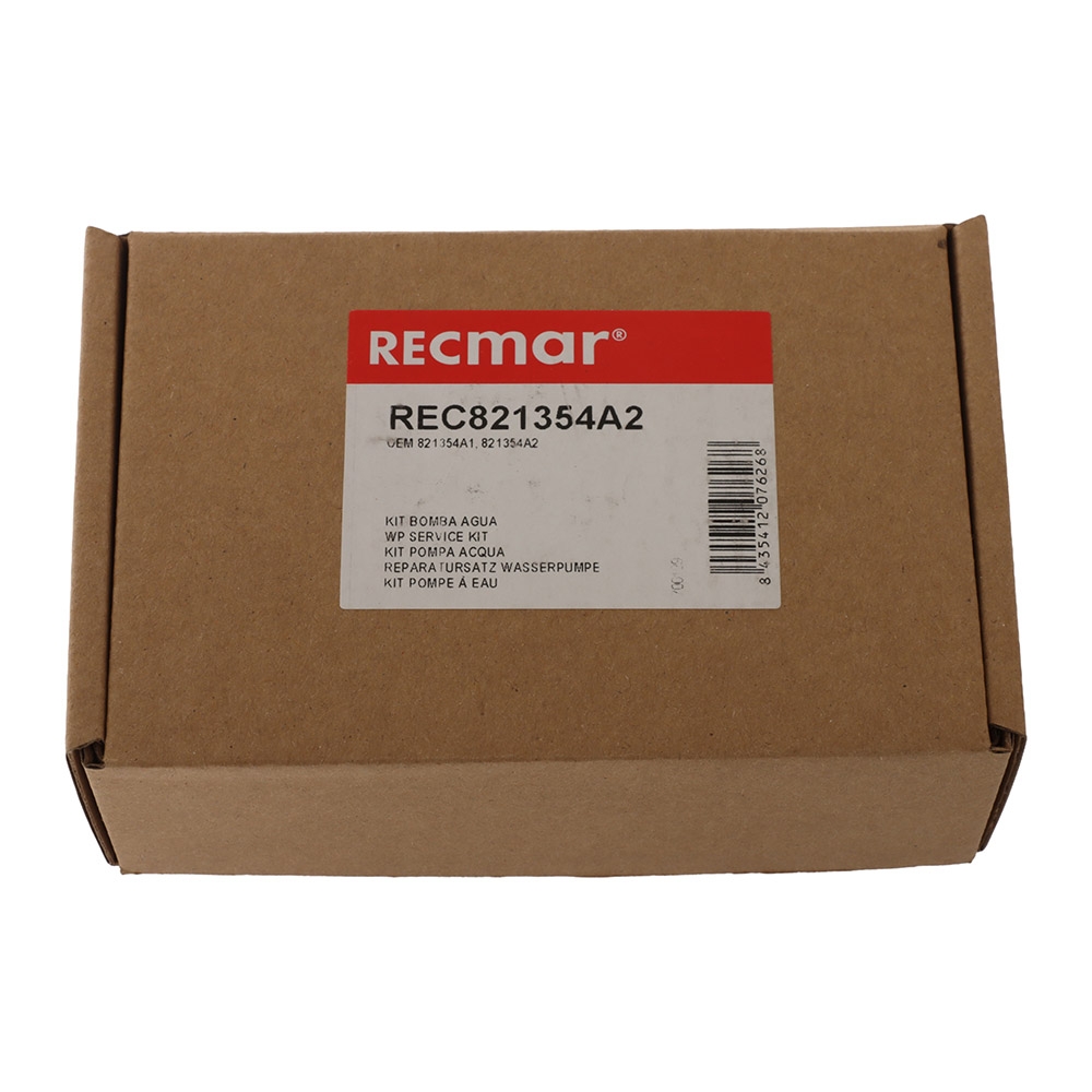 Recmar 821354A2 Water Pump Repair Kit for Mercury/Mariner 25HP/50HP Outboards