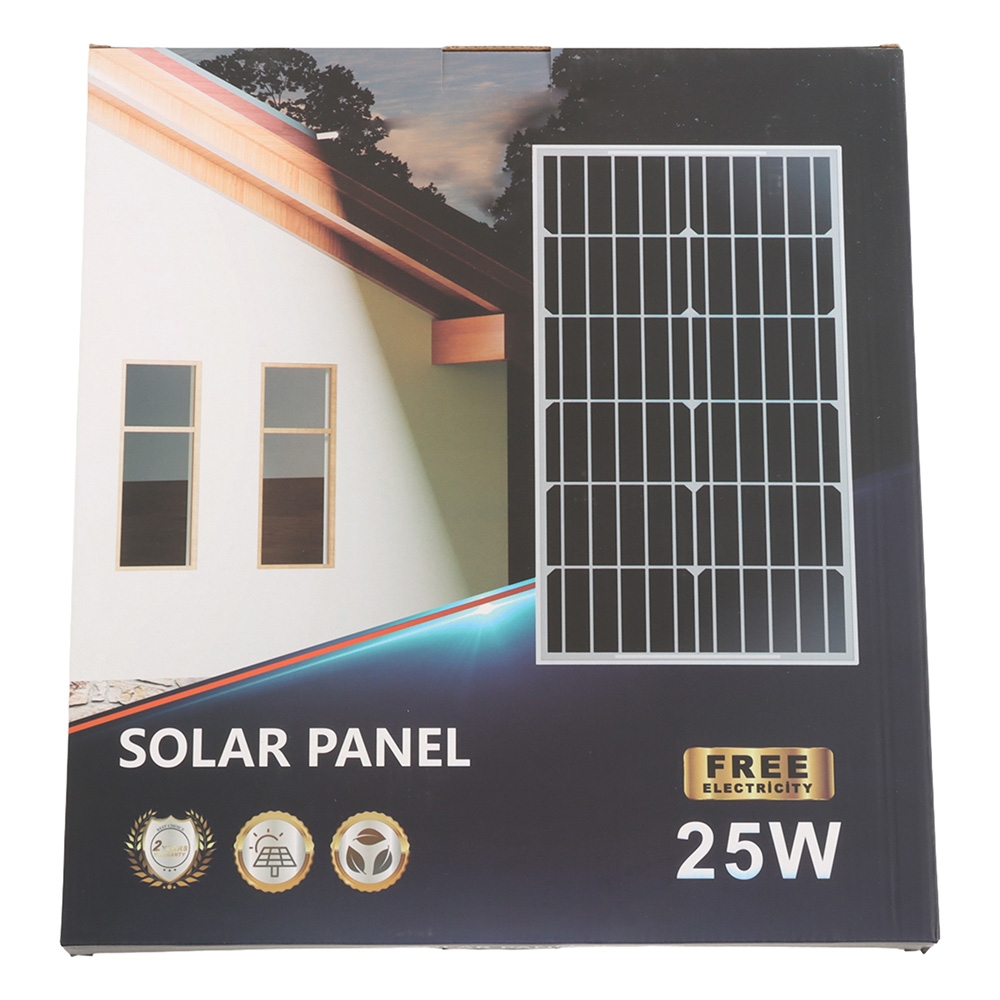 Solar Panel 25W - 530 x 350 x 17mm
