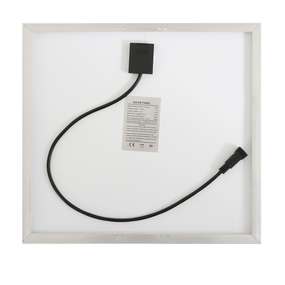 Solar Panel 25W - 530 x 350 x 17mm