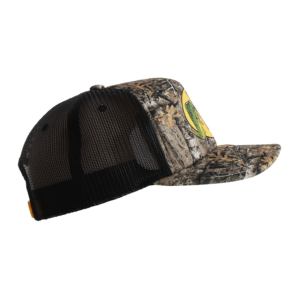 The Mad Hueys Pro Hueys Foam Trucker Cap Woodland Camo