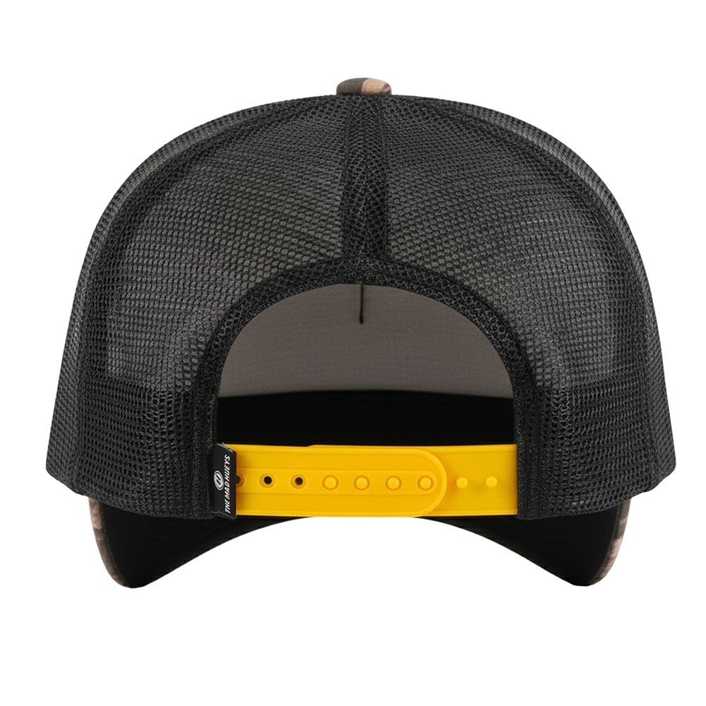 The Mad Hueys Pro Hueys Foam Trucker Cap Woodland Camo