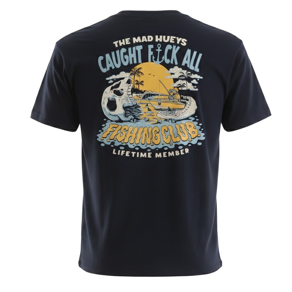 The Mad Hueys Caught Fk All Jaw Mens T-Shirt
