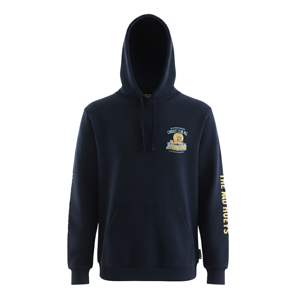 The Mad Hueys Caught Fk All Jaw Mens Pullover Hoodie