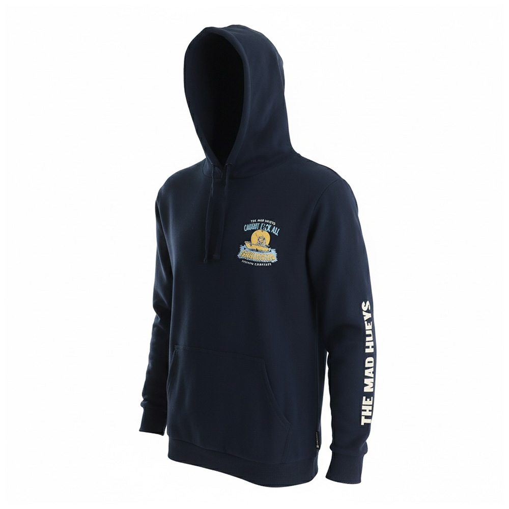 The Mad Hueys Caught Fk All Jaw Mens Pullover Hoodie