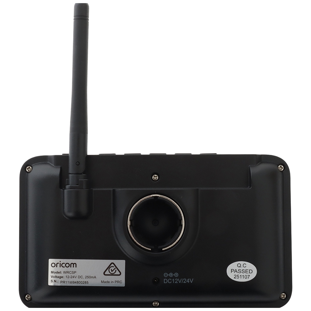 Oricom WRCSP Wireless Solar Reversing Camera with 5in Display