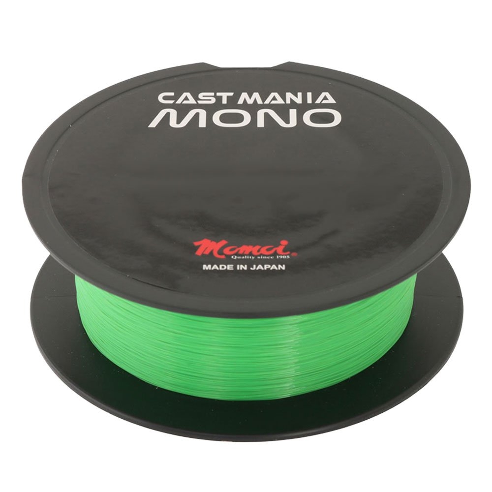 Momoi Cast Mania Monofilament Line Wasabi Green 1200m