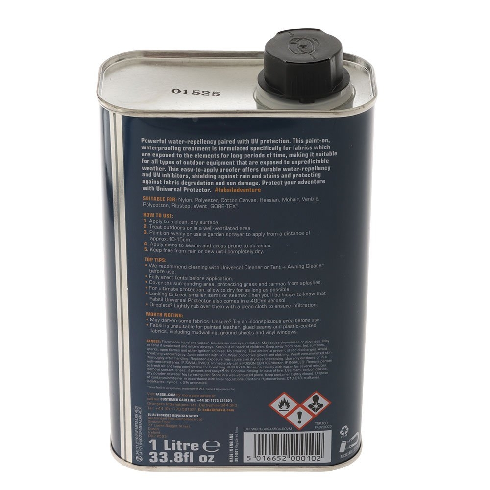 Fabsil Universal Protector UV Waterproofing Treatment 1L