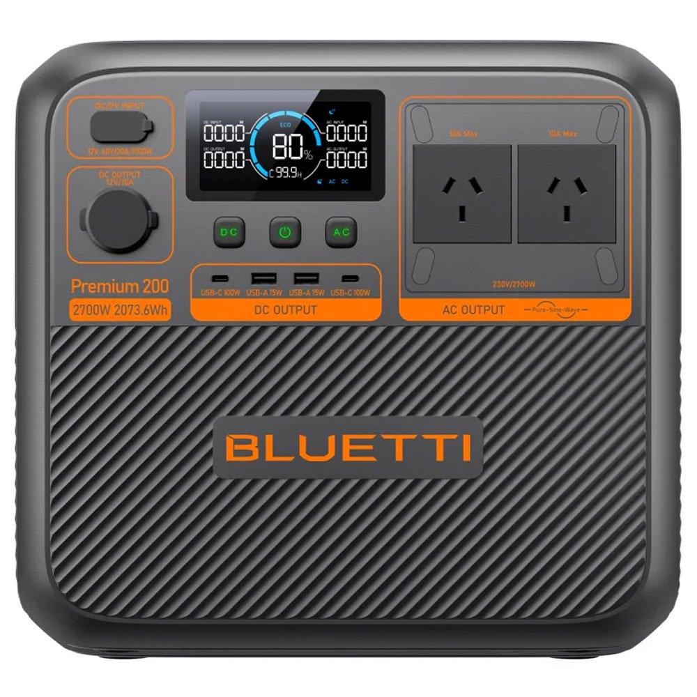 BLUETTI Premium 200 V2 Power Station 2700W 2073.6Wh