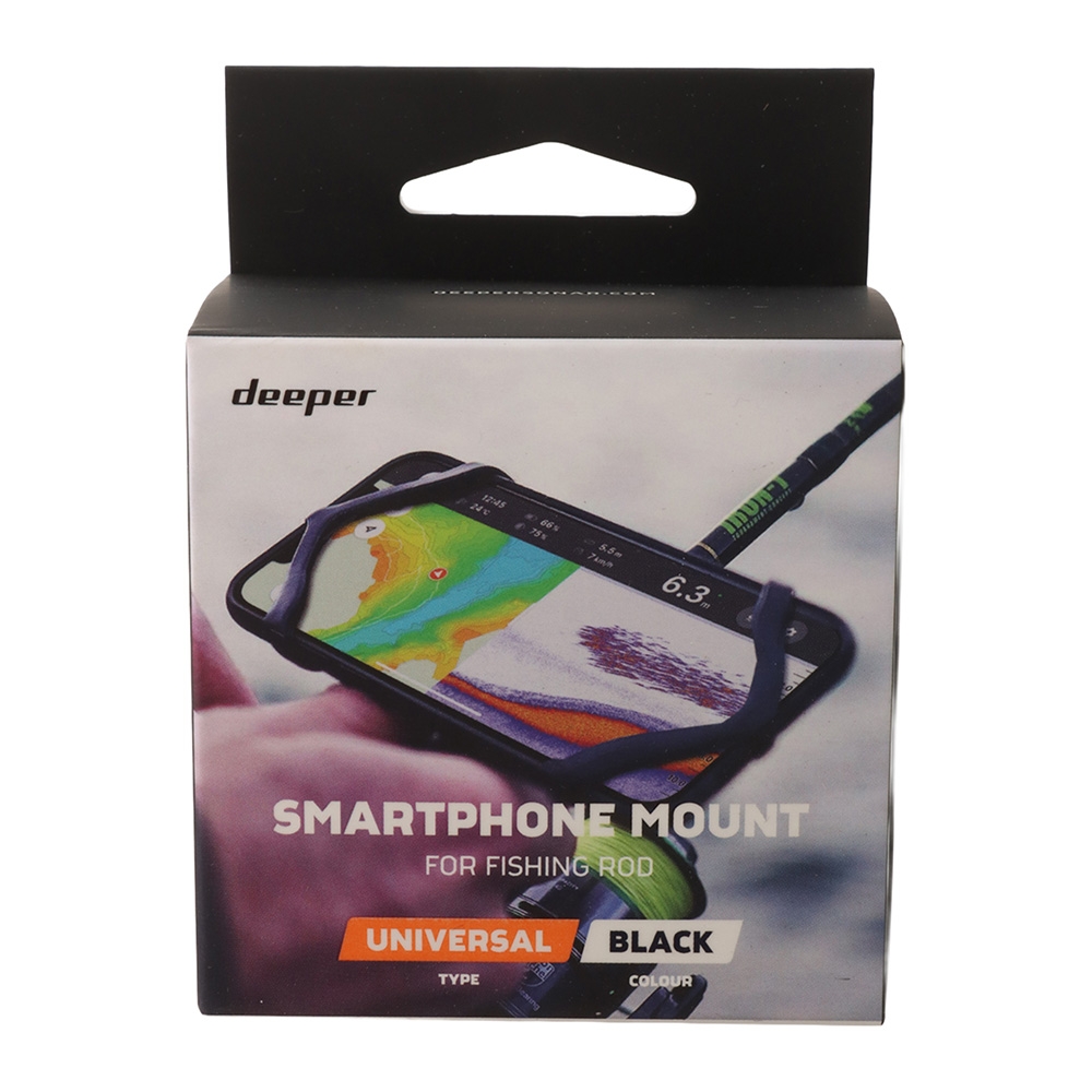 Deeper Fishing Rod Silicone Smartphone Mount