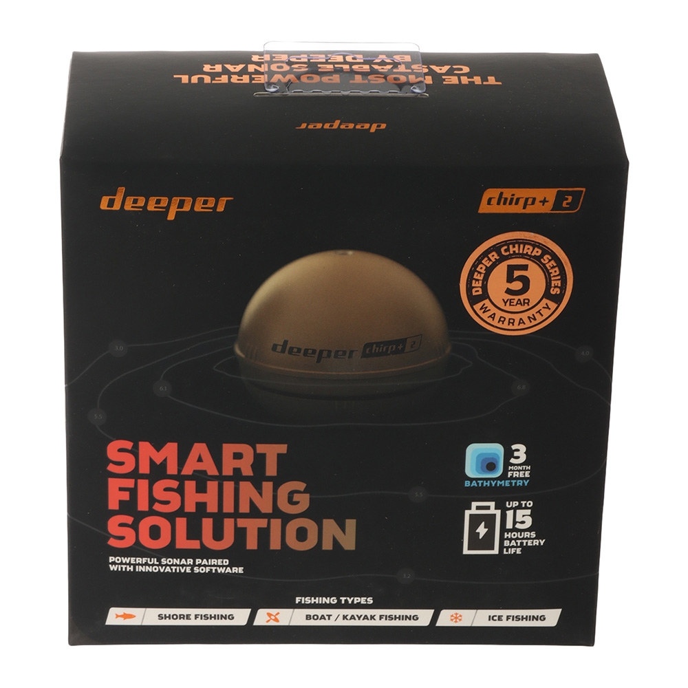 Deeper Smart Sonar CHIRP+ 2 Fish Finder with Wifi