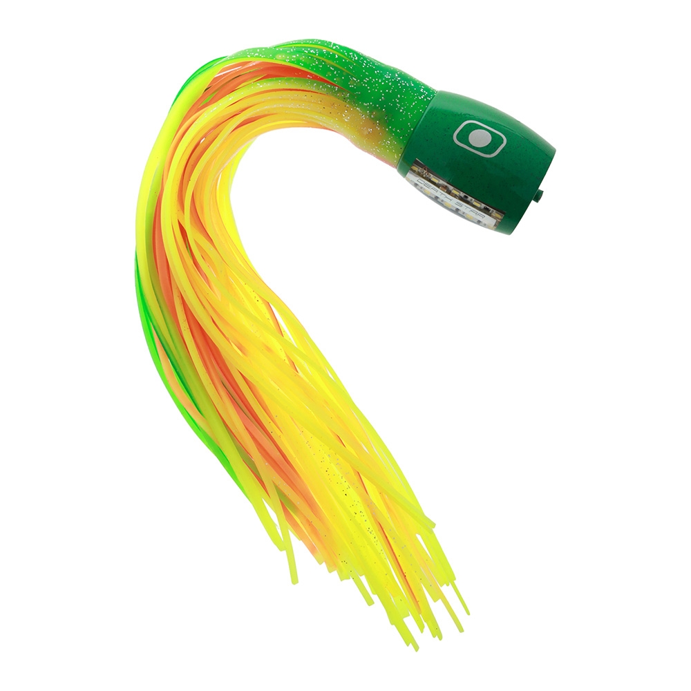 Glowbite Death Star Strobe Game Lure 400mm Glowbite Green