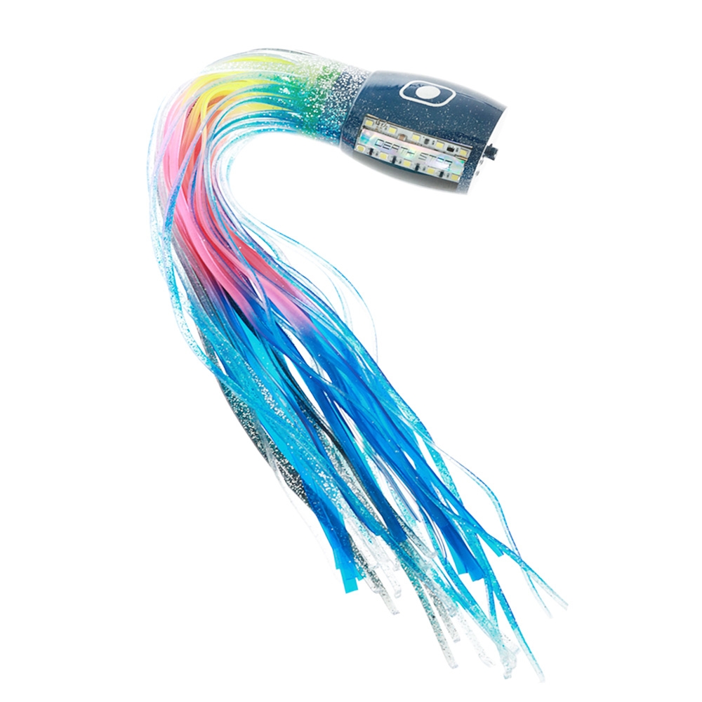 Glowbite Death Star Strobe Game Lure 400mm Deep Blue