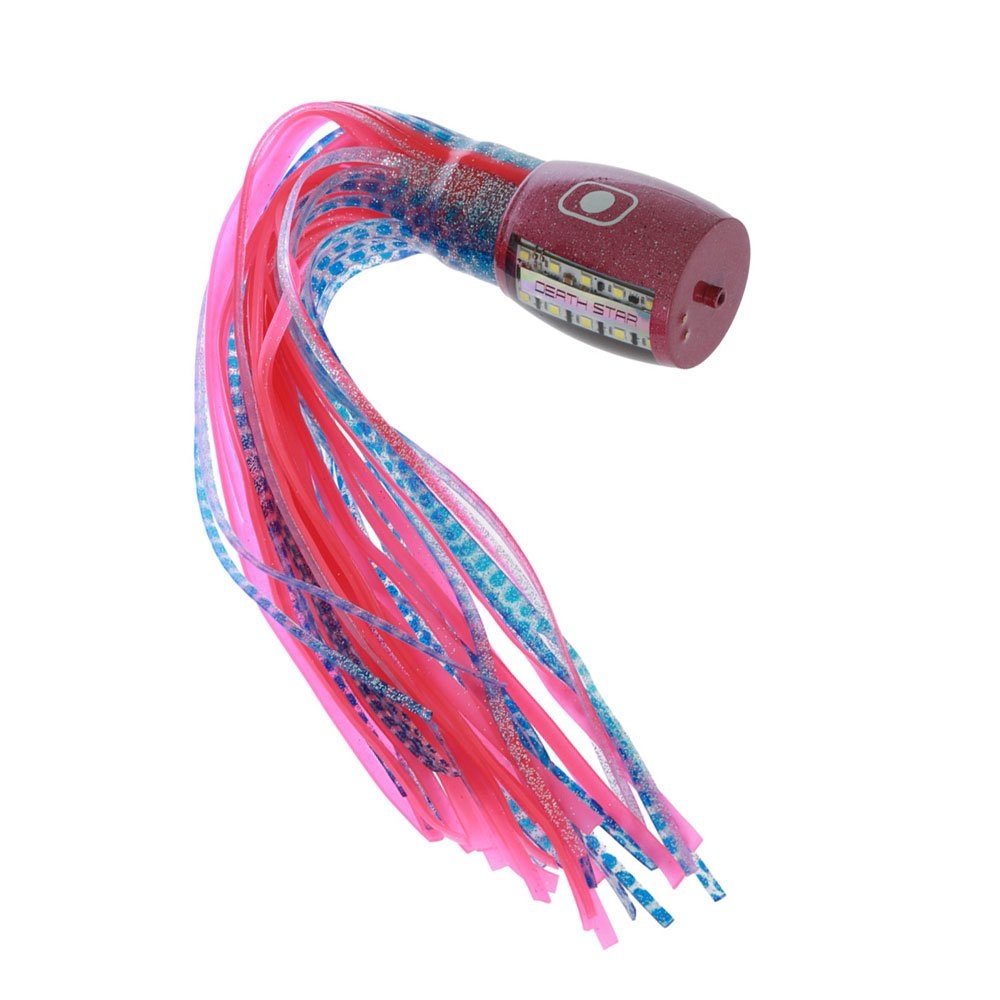 Glowbite Death Star Strobe Game Lure 400mm Pink Kandy