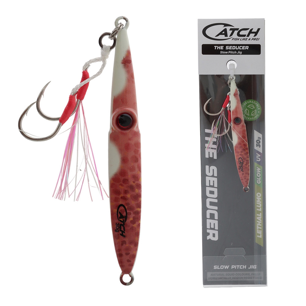 Catch The Seducer Slow Pitch Jig Lethal Lumo 30g