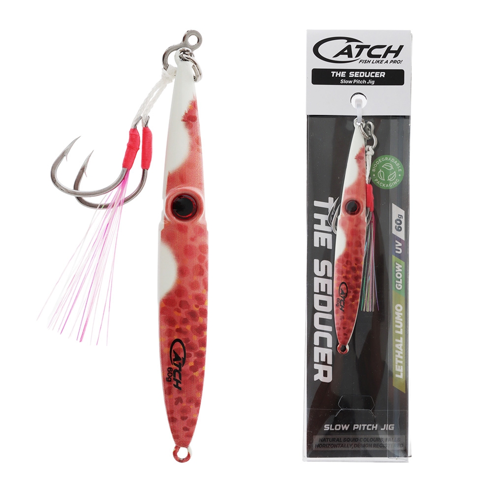Catch The Seducer Slow Pitch Jig Lethal Lumo 60g