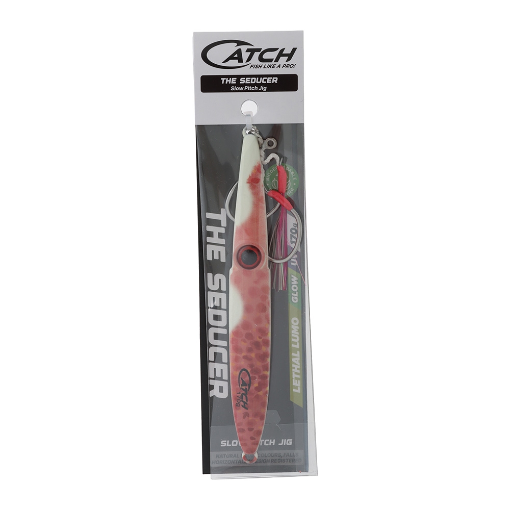 Catch The Seducer Slow Pitch Jig Lethal Lumo 170g
