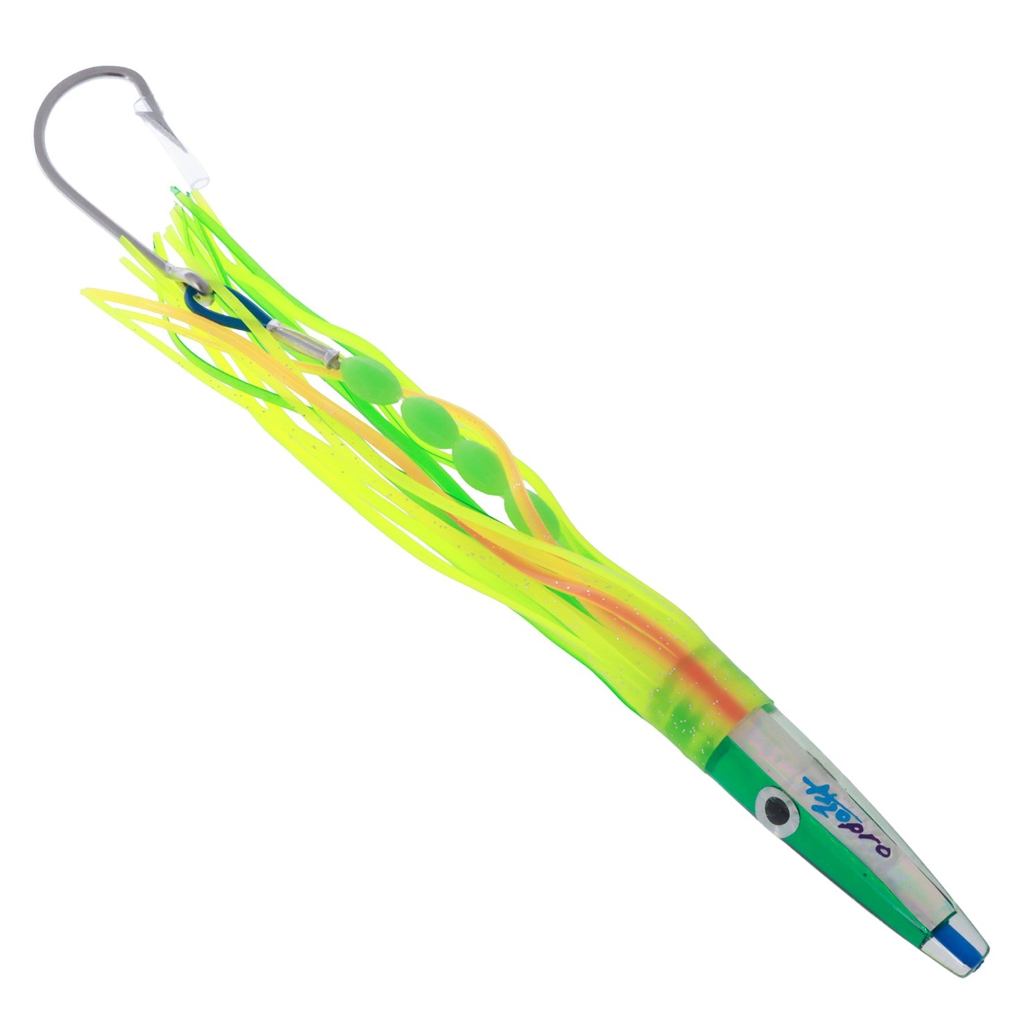 H2O Pro Hummingbird Bulb Squid Daisy Chain with Mean Machine Stinger Green/Yellow/Orange