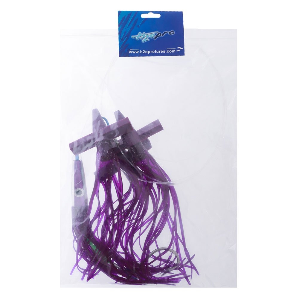 H2O Pro Hummingbird Teaser Bird Daisy Chain with Mean Machine Stinger Purple/Black