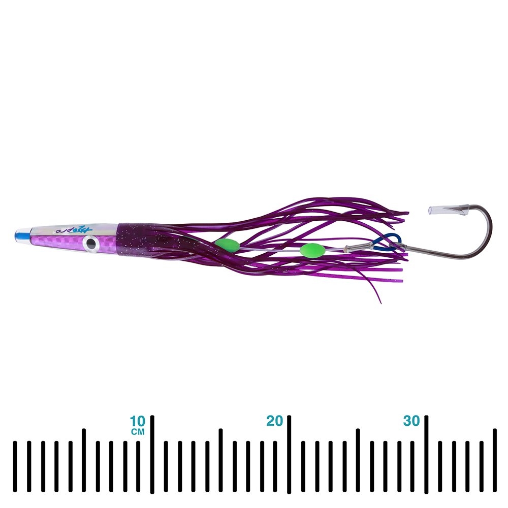 H2O Pro Hummingbird Teaser Bird Daisy Chain with Mean Machine Stinger Purple/Black