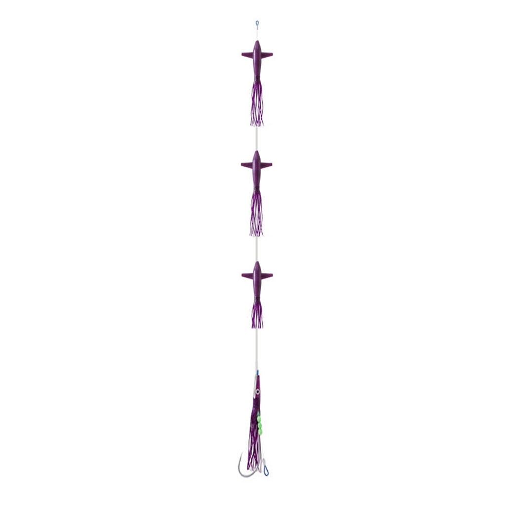H2O Pro Hummingbird Teaser Bird Daisy Chain with Mean Machine Stinger Purple/Black