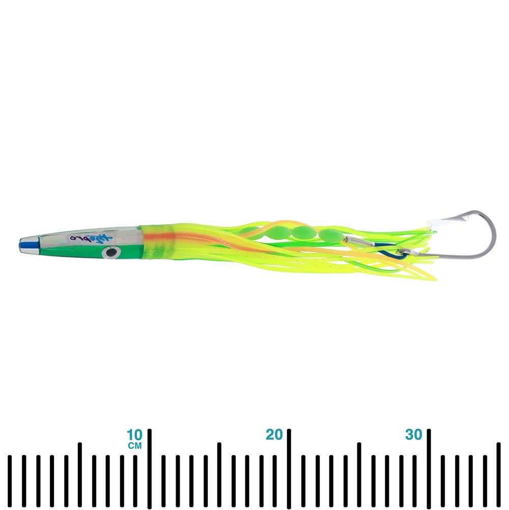 H2O Pro Hummingbird Teaser Bird Daisy Chain with Mean Machine Stinger Green/Yellow/Orange