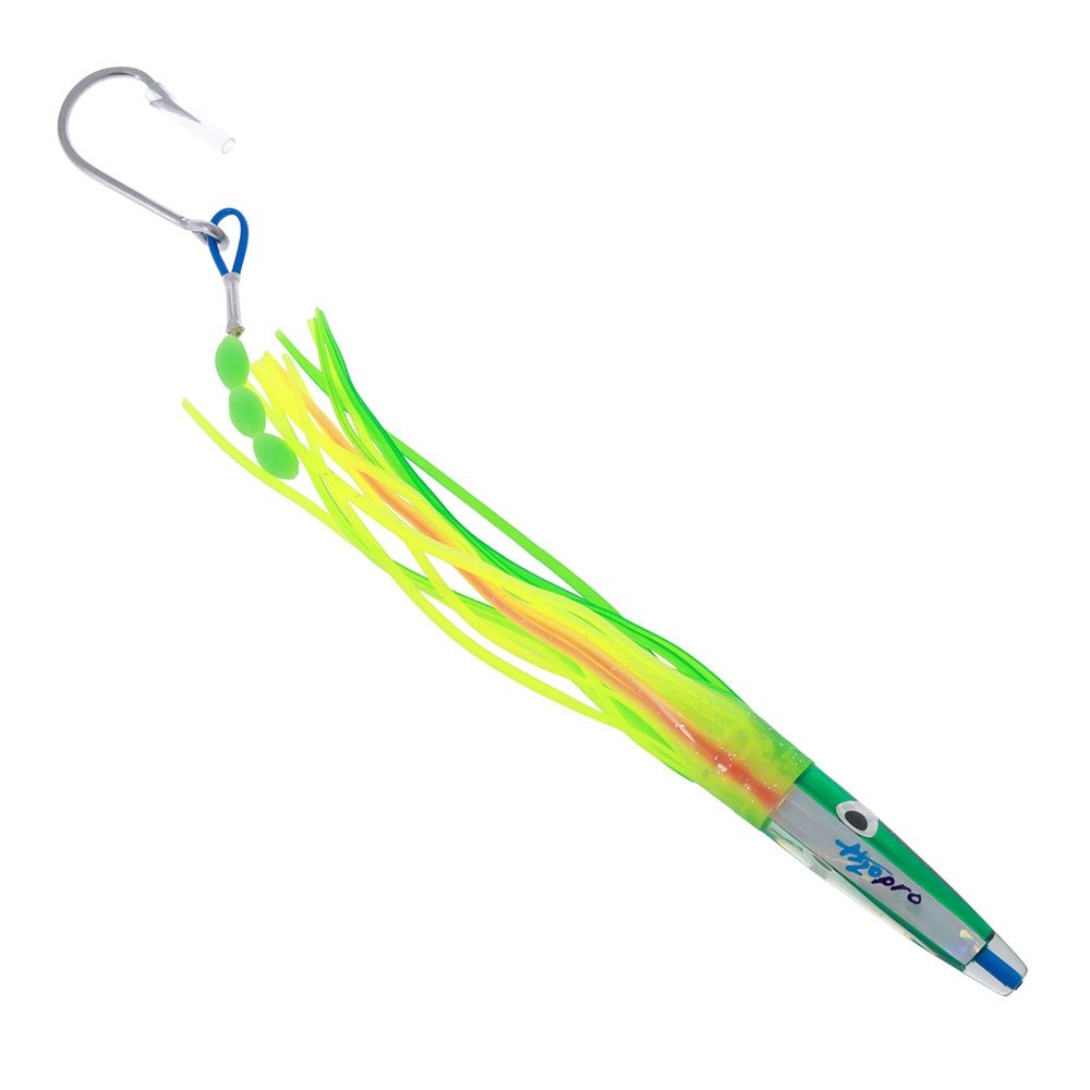 H2O Pro Hummingbird Teaser Bird Daisy Chain with Mean Machine Stinger Green/Yellow/Orange