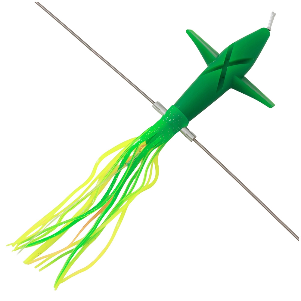 H2O Pro Titanium Duo Directional Sideswimmer Bar 36in Green/Yellow/Orange