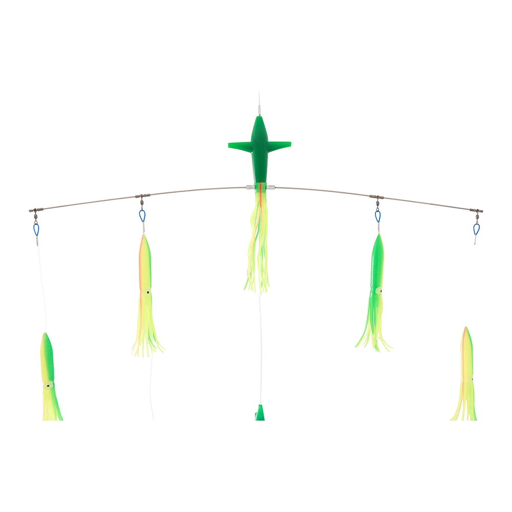 H2O Pro Titanium Duo Directional Sideswimmer Bar 36in Green/Yellow/Orange