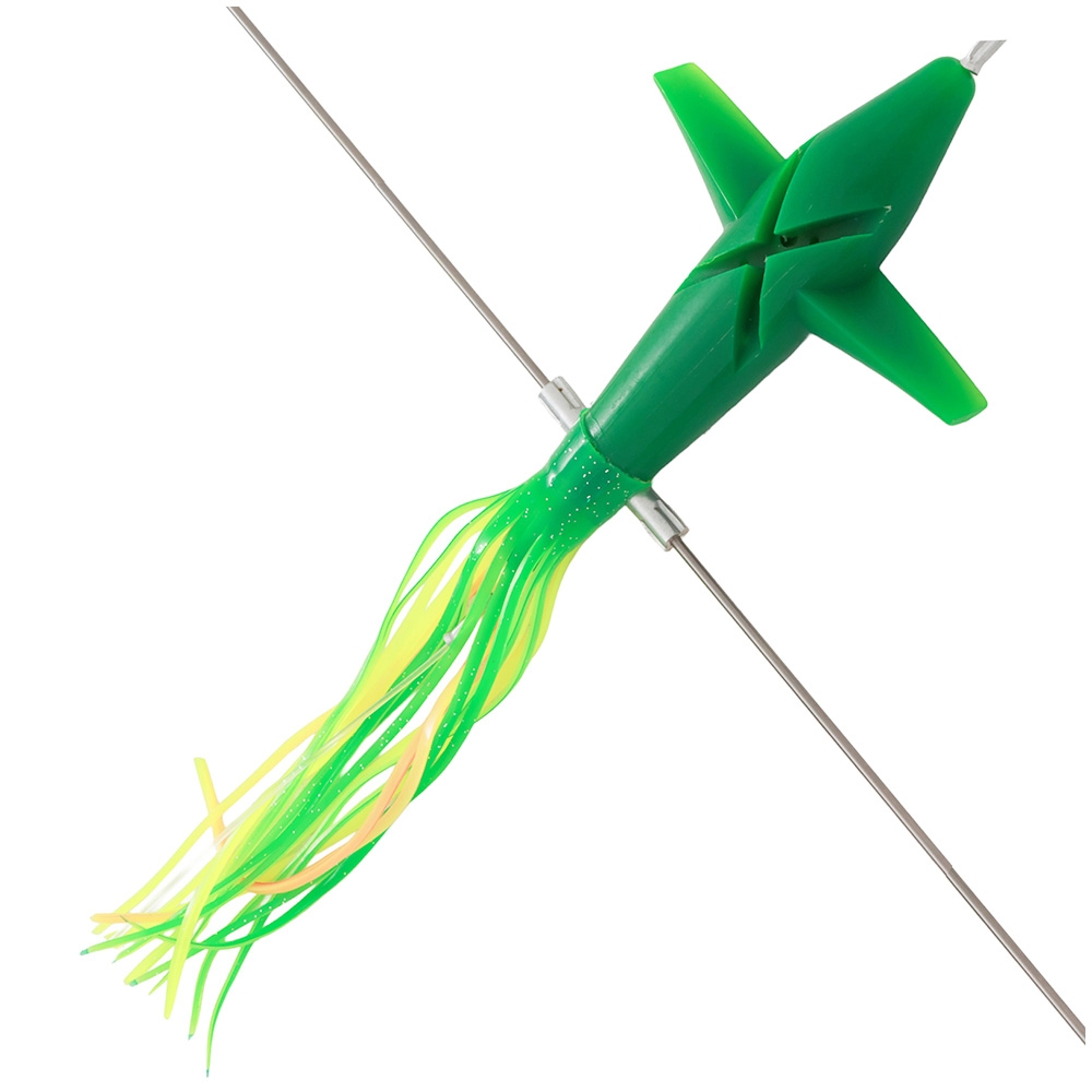 H2O Pro Titanium Duo Directional Sideswimmer Bar 18in Green/Yellow/Orange