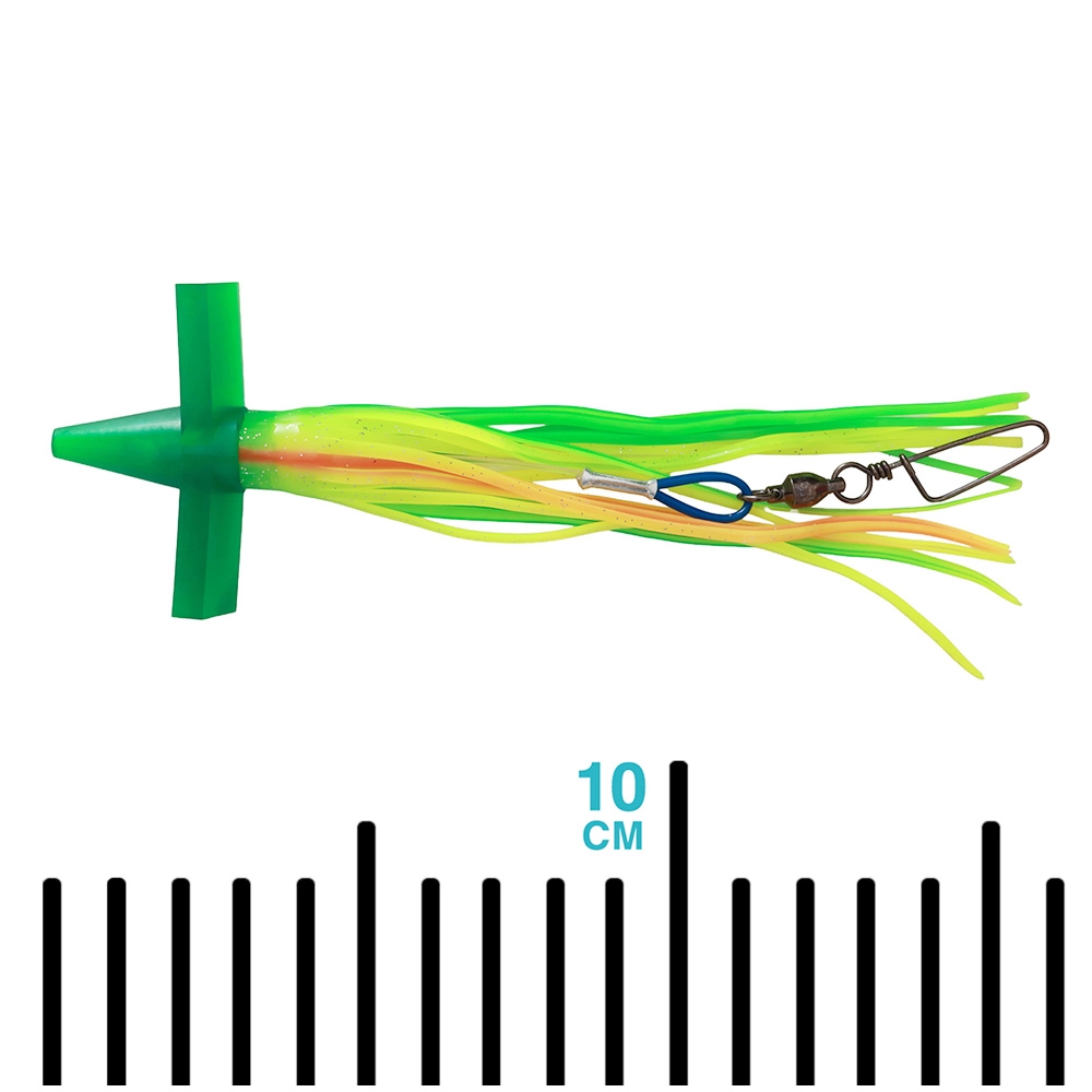 H2O Pro Titanium Duo Directional Sideswimmer Bar 18in Green/Yellow/Orange