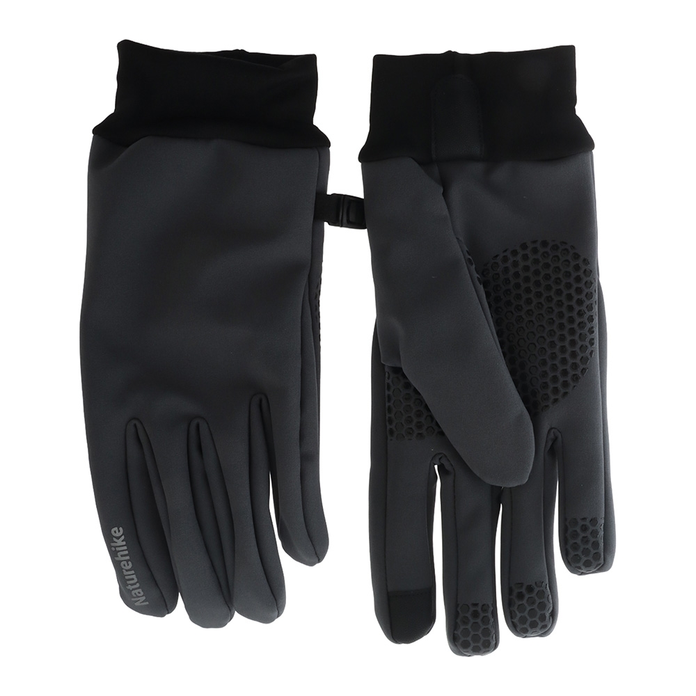 Naturehike GL05 Anti-Slip Fleece Touchscreen Gloves Grey