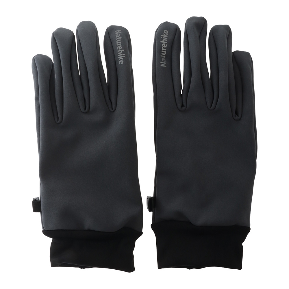 Naturehike GL05 Anti-Slip Fleece Touchscreen Gloves Grey
