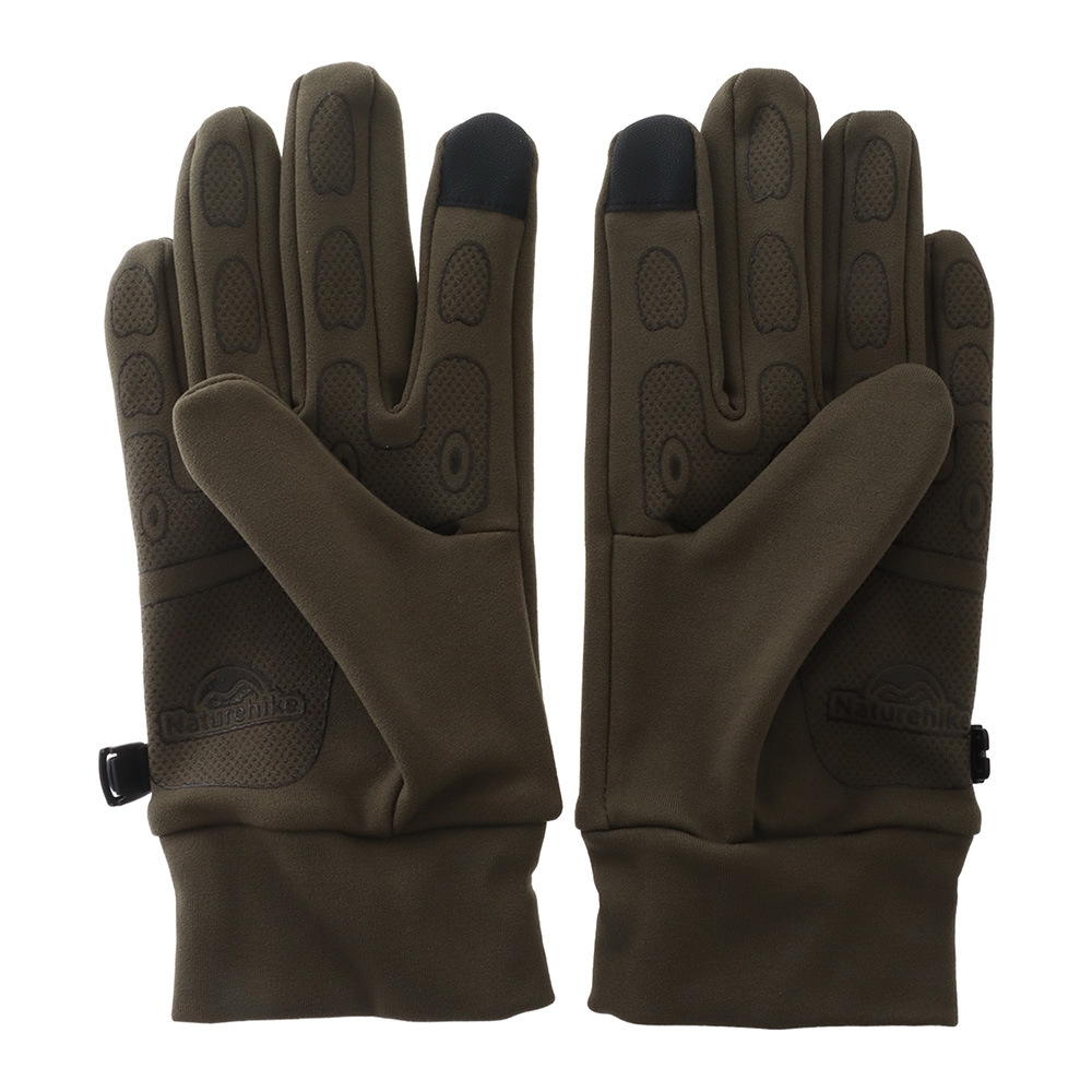 Naturehike GL10 Non-Slip Touchscreen Gloves Olive Green