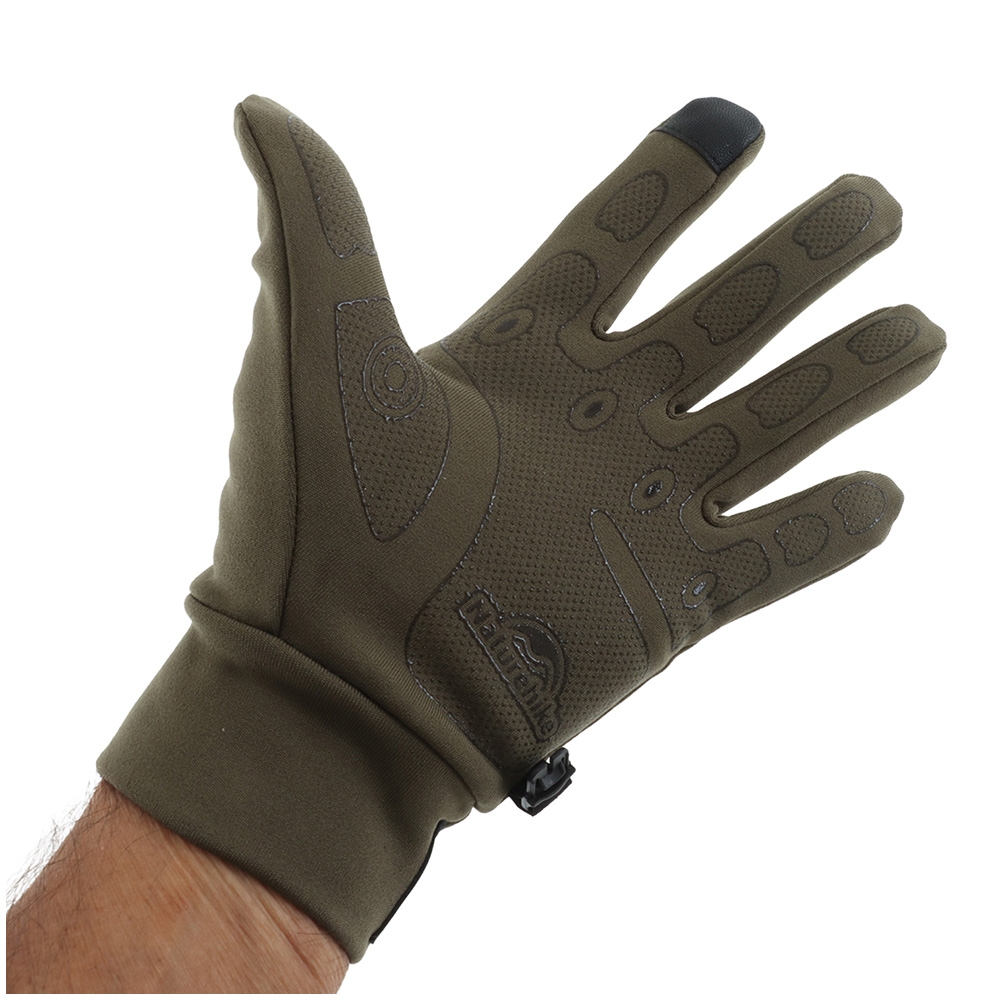 Naturehike GL10 Non-Slip Touchscreen Gloves Olive Green