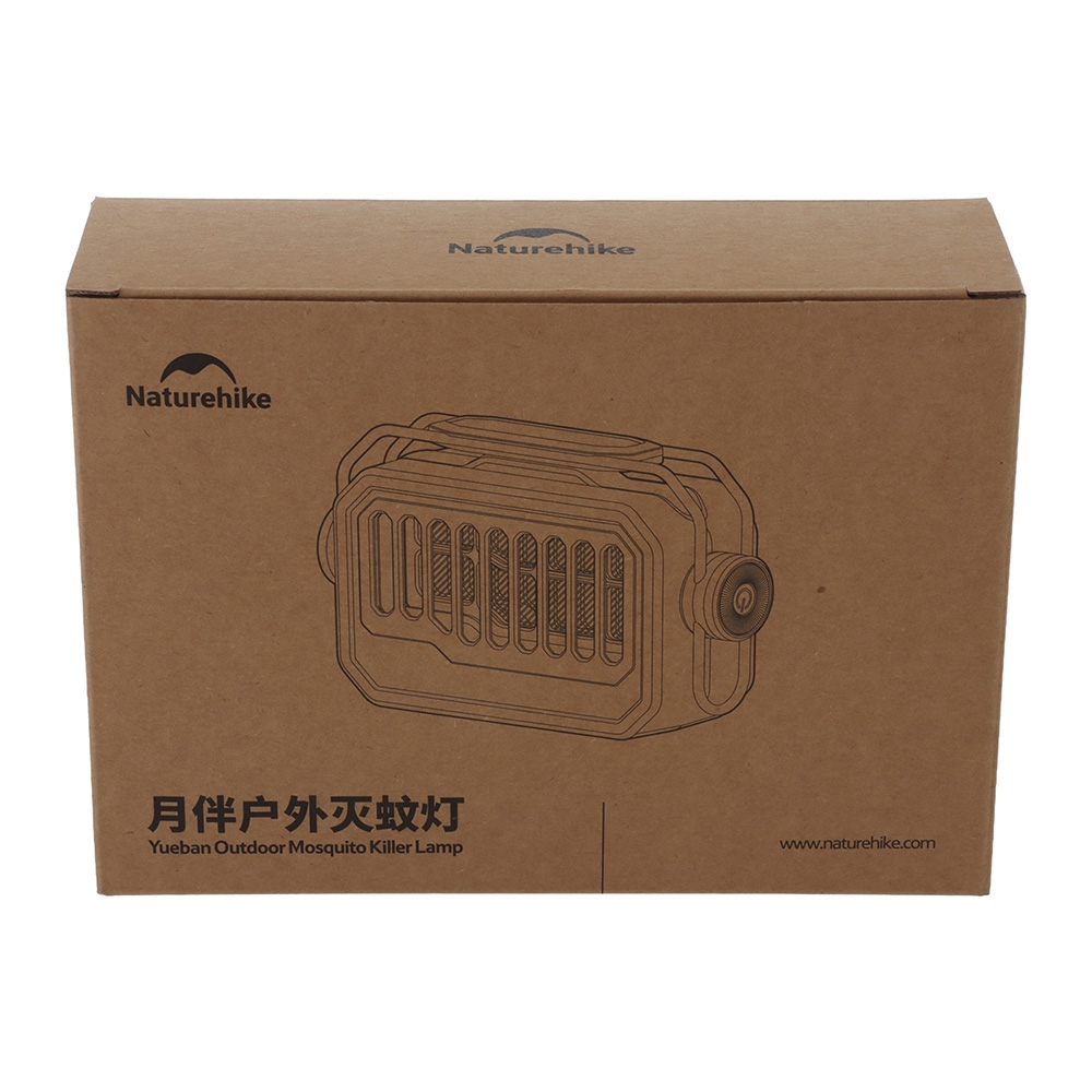 Naturehike 2-in-1 Mozzie Zapper and LED Camping Lantern 150 Lumen Forest Green