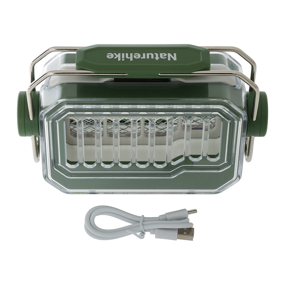 Naturehike 2-in-1 Mozzie Zapper and LED Camping Lantern 150 Lumen Forest Green