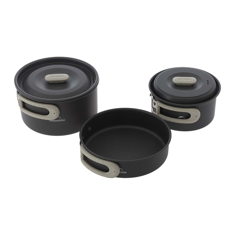 Naturehike TrailCook Aluminium Camping Cook Set Set A 2-4 Person