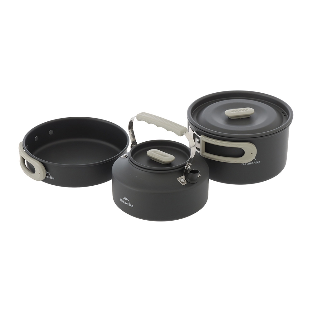 Naturehike TrailCook Aluminium Camping Cook Set Set B 2-4 Person