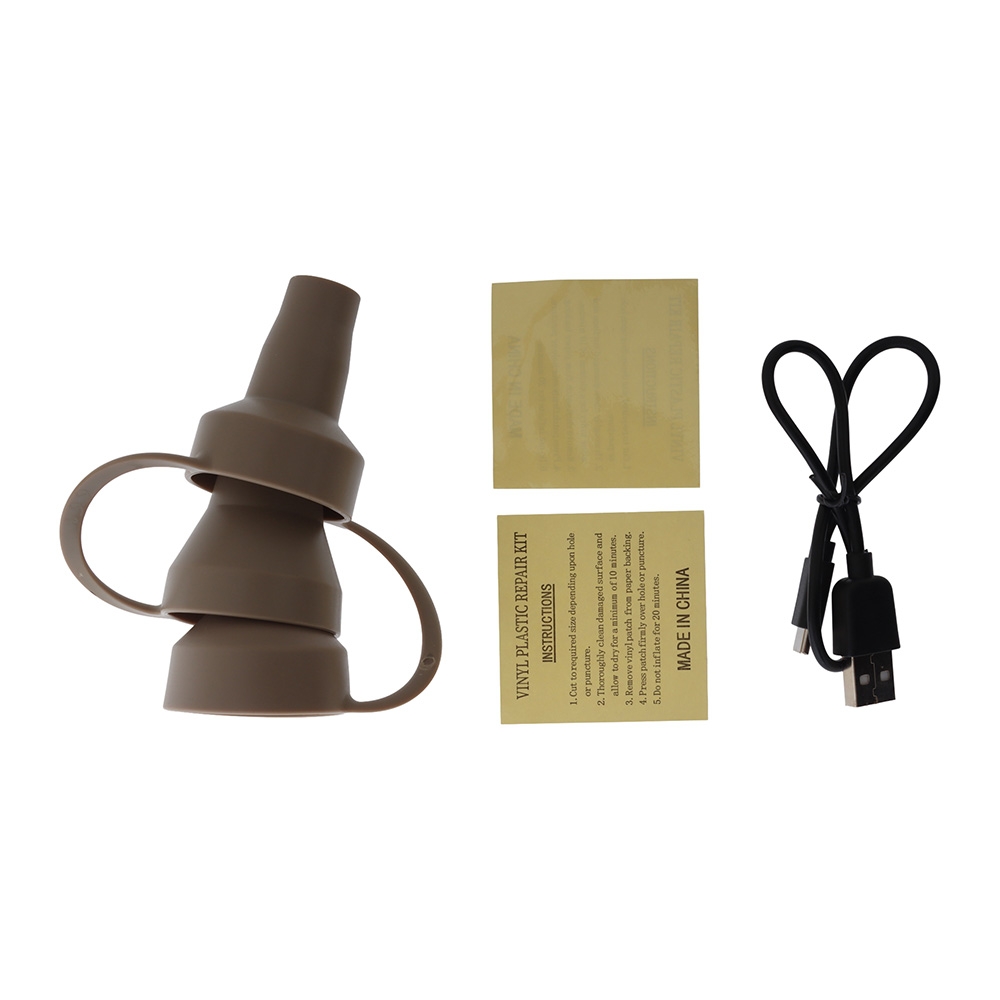 Naturehike Lanyue Inflatable Air Lounger with Built-in Pump Khaki Double