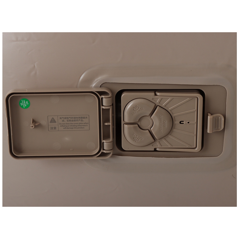 Naturehike Lanyue Inflatable Air Lounger with Built-in Pump Khaki Double