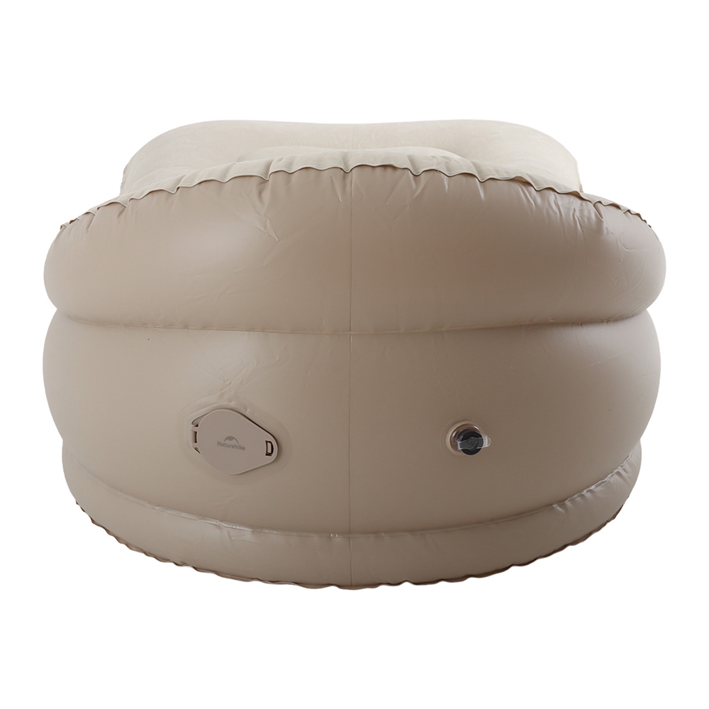 Naturehike Lanyue Inflatable Air Lounger with Built-in Pump Khaki Single