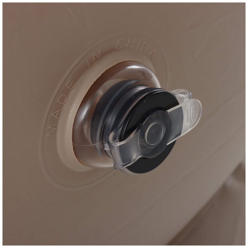 Naturehike Lanyue Inflatable Air Lounger with Built-in Pump Khaki Single