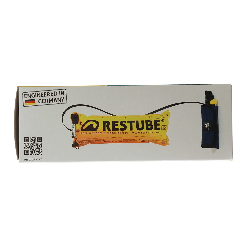 Restube Beach Inflatable Waistbelt Buoyancy Aid 50N Marine Blue