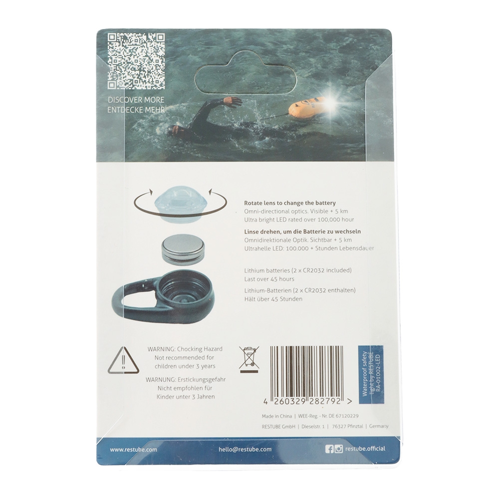 Restube Waterproof LED Safety Light