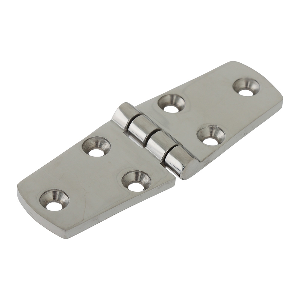 Precision Cast 316 Stainless Steel Door Hinge Polished 4in / 101.6mm