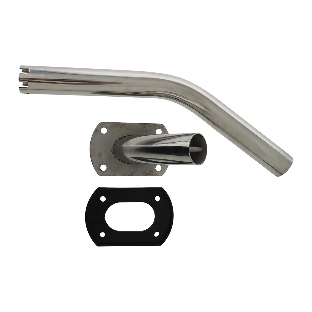 304 Stainless Steel Outrigger Rod Holder with Base