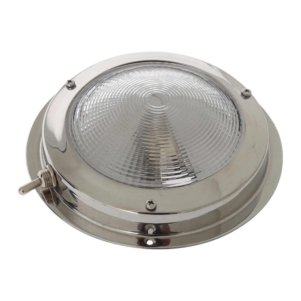 304 Stainless Steel Dome Light 4in / 101.6mm 12V 15W