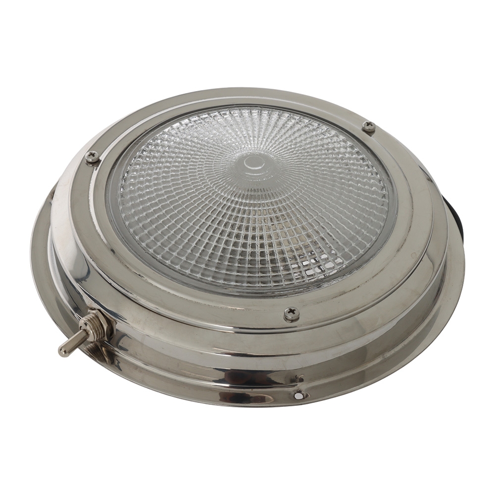 304 Stainless Steel Dome Light 5in / 127mm 12V 15W