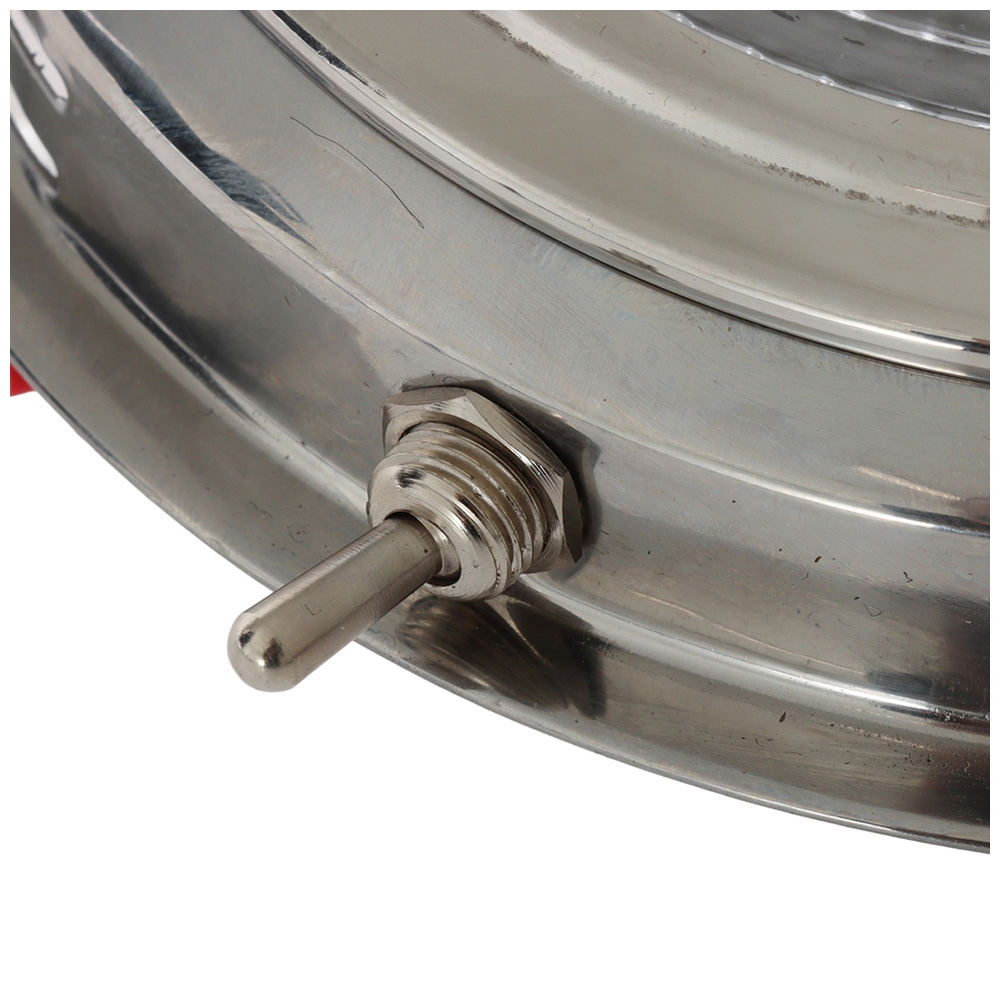 304 Stainless Steel Vented Dome Light 127mm 12V 15W