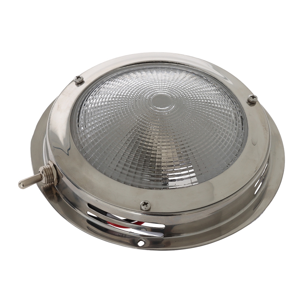 304 Stainless Steel Vented Dome Light 101.6mm 12V 15W